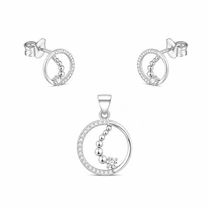 Celeste Orbit Pendant Set