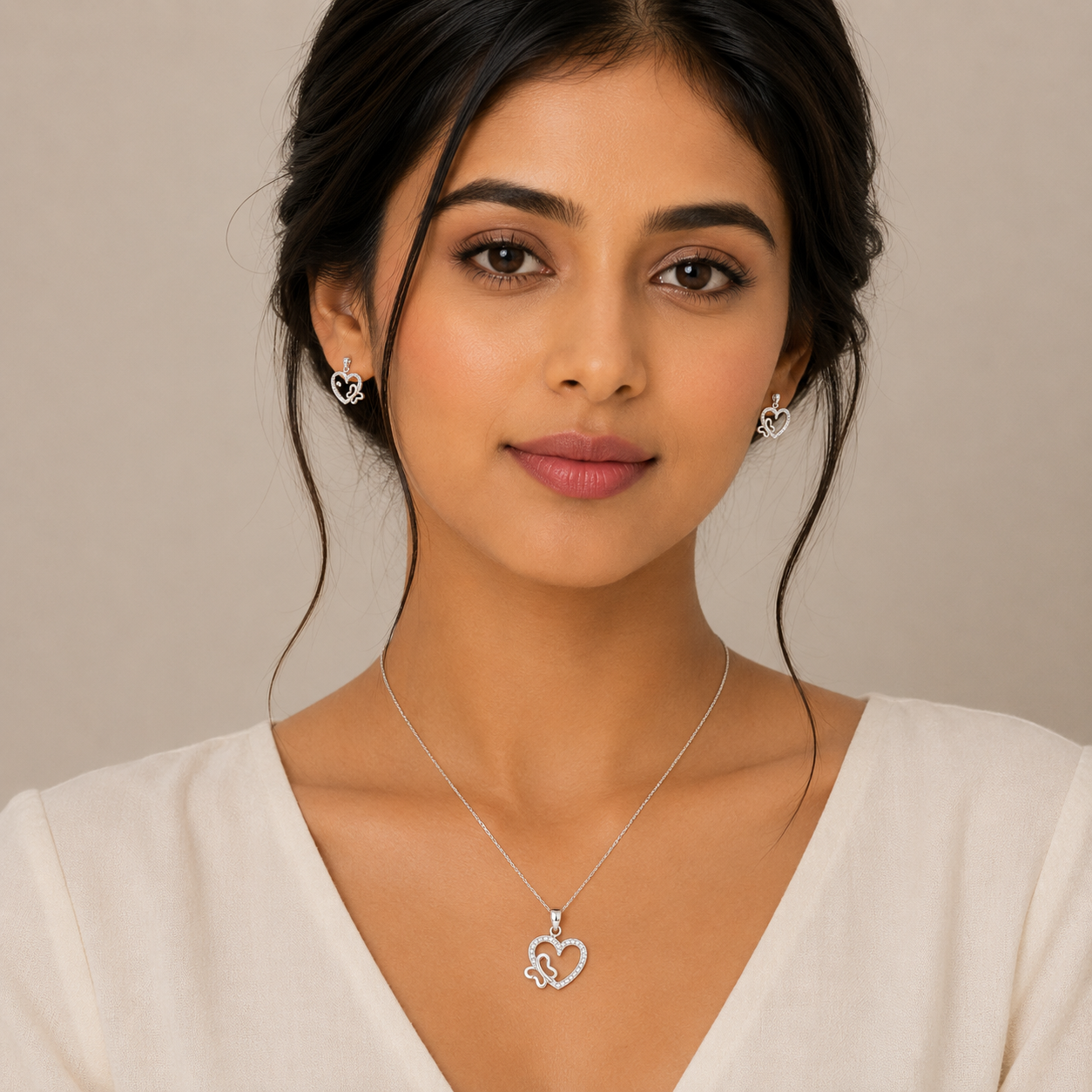 Eternal Flutter Pendant Set