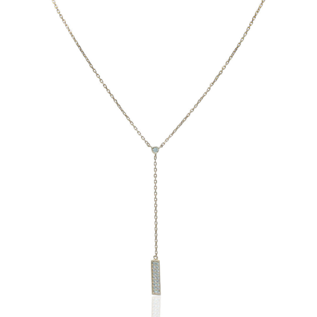 Celeste Drop Lariat